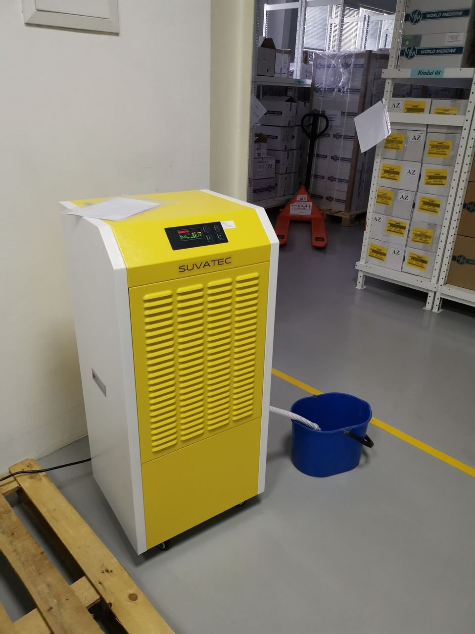 Dezumidificator profesional SUVATEC B 8138 Wi-Fi, 138 L/24h