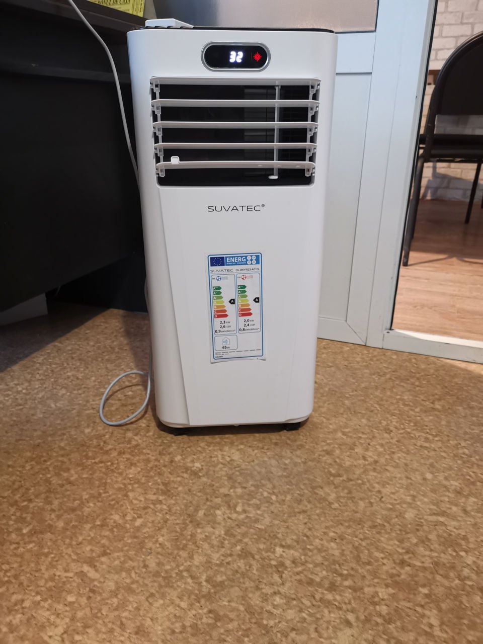 Aer condiționat portabil SUVATEC 8000 BTU Wi-Fi, 4 în 1 (până la 30 m²)